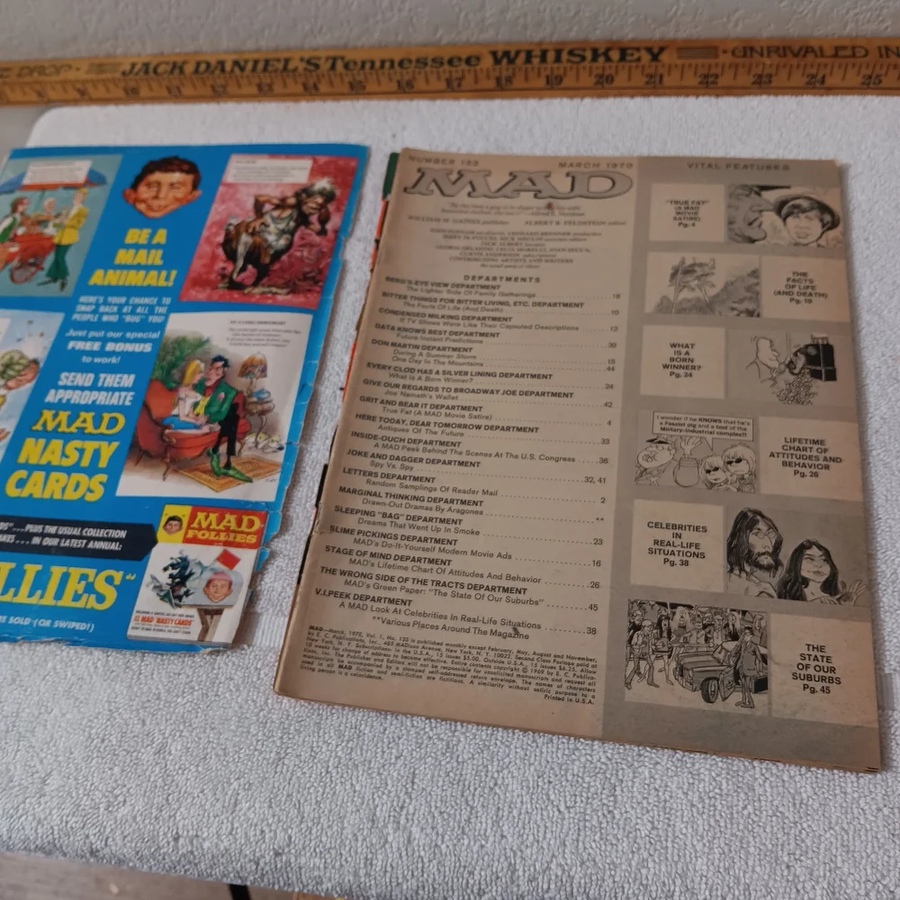 Vintage MAD Magazine March 1970